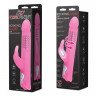  Водонепроницаемый Hi-Tech массажер с шариками розового цвета