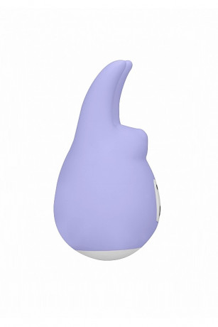 Силиконовый клиторальный вибромассажер с ушками и мощным двигателем Sugar Bunny