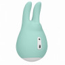 Силиконовый клиторальный вибромассажер с ушками и мощным двигателем Sugar Bunny