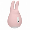 Силиконовый клиторальный вибромассажер с ушками и мощным двигателем Sugar Bunny