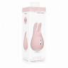 Силиконовый клиторальный вибромассажер с ушками и мощным двигателем Sugar Bunny