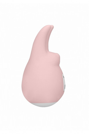 Силиконовый клиторальный вибромассажер с ушками и мощным двигателем Sugar Bunny