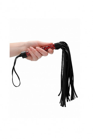 Многохвостая гладкая плеть флогер Luxury Whip