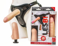 Фаллоимитатор реалистик на поясе LESBIAN SERIES