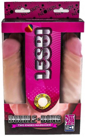 LESBI TOUCH Двойной лесби фаллоимитатор