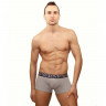 Мужские трусы хипсы серого цвета