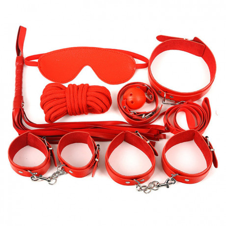 Набор для фиксации и бондажа из 8 предметов