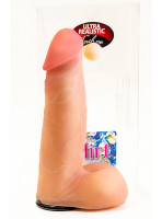 Пухленький фаллоимитатор для страпона 17,5 см