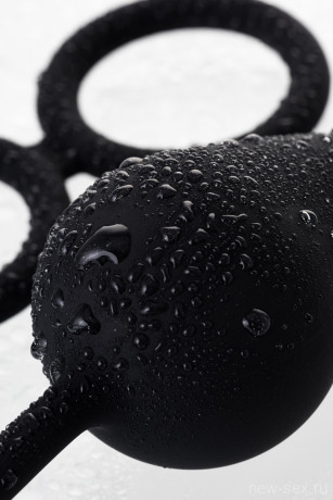 Анальная втулка с тройным эрекционным кольцом Erotist