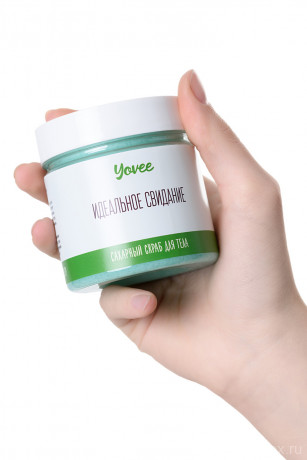 Скраб для тела с ароматом зелёного чая и мяты Yovee