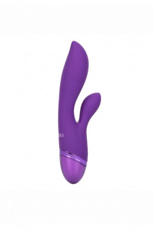 Перезаряжаемый ультра гибкий вибромассажер кролик с двумя мощными моторами Aura Dual Lover