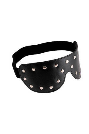 Маска закрытая Х черная