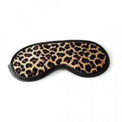 Маска на глаза с леопардовым принтом