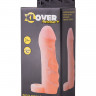 Ультра реалистичная насадка на мужской пенис плюс 3 см XLOVER INCREASE