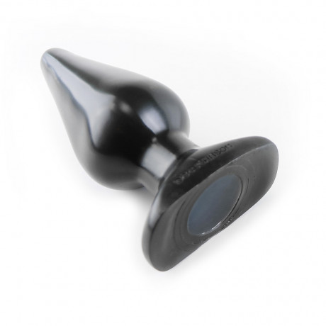 Большая анальная пробка черного цвета Butt Plugs Smooth Classic Large