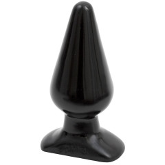 Большая анальная пробка черного цвета Butt Plugs Smooth Classic Large