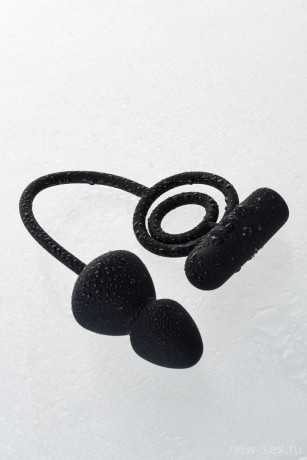 Анальная пробка с дополнительной стимуляцией и эрекционным кольцом Erotist