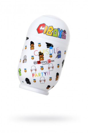 Прозрачный нереалистичный мастурбатор яйцо Party