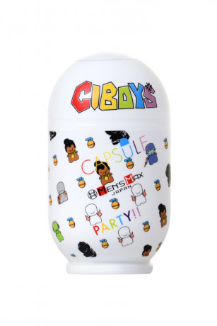 Прозрачный нереалистичный мастурбатор яйцо Party