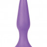 Анальный стимулятор Silky Buttplug Big Purple