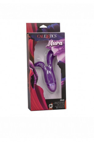 Ультра гибкий двойной вибромассажер Aura Duo