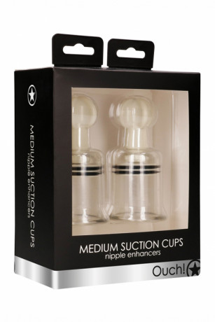 Вакуумные помпы для стимуляции сосков в форме колб Suction Cup Medium