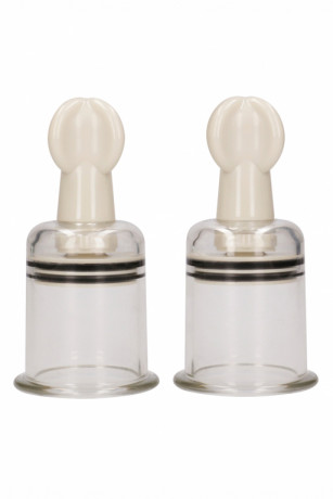 Вакуумные помпы для стимуляции сосков в форме колб Suction Cup Medium