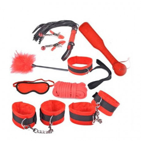 Красный набор для бдсм игр