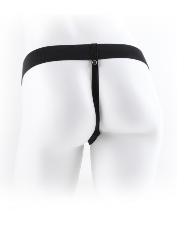 Полый фаллопротез на ремнях