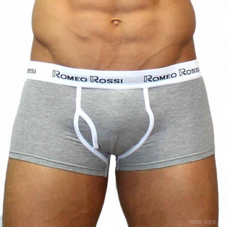 Мужские хипсы с низкой посадкой серого цвета