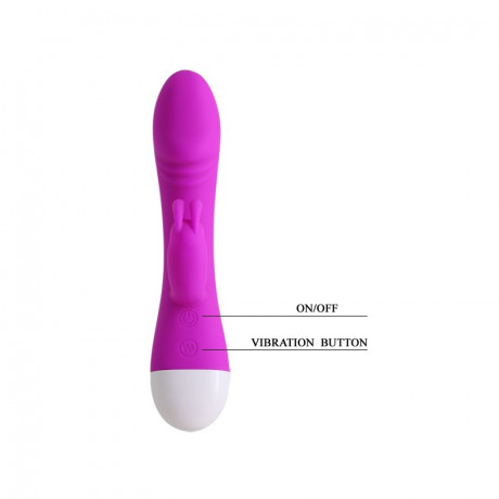 Перезаряжаемый вибратор с клиторальной стимуляцией 30 скоростей G-spot WILL