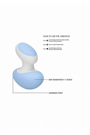 Универсальный вибромасссажер для стимуляции клитора Loveline Lovebug