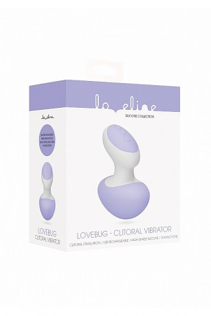 Универсальный вибромасссажер для стимуляции клитора Loveline Lovebug
