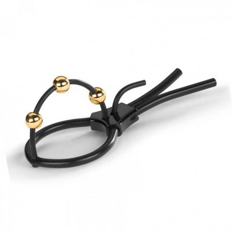 Утяжка на головку пениса Pearly Pete для электростимуляции прибором MyStim