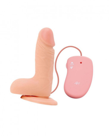 Вибратор REAL RAPTURE VIBE FLESH 17 см