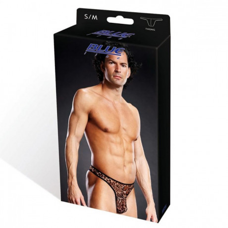 Мужские леопардовые танга L/XL