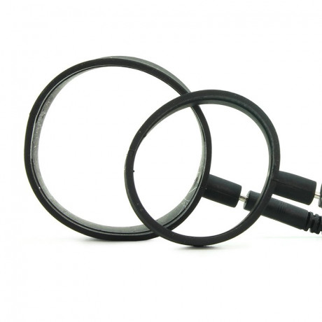 Электрокольца насадки на пенис и мошонку Shock Therapy Silicone Cock Straps