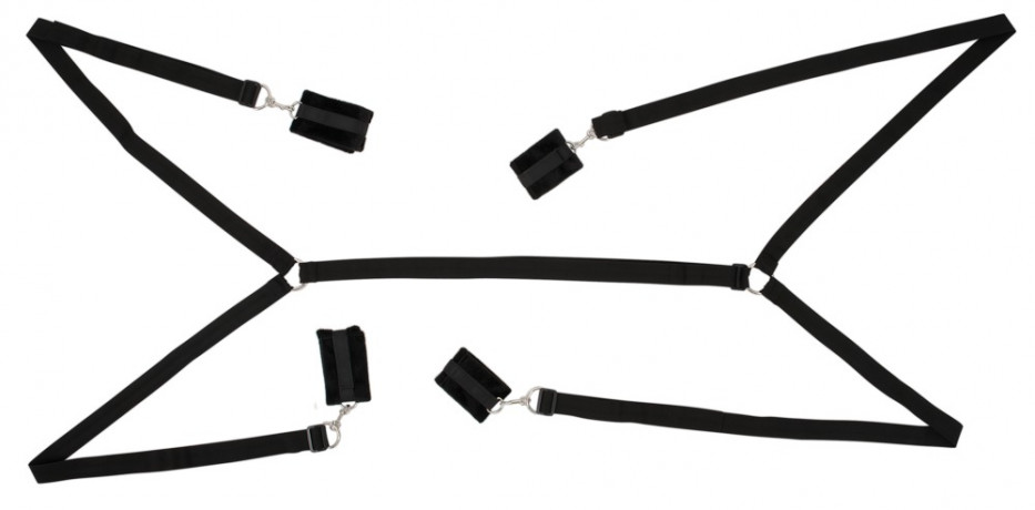 Фиксация наручники и наножники Bad Kitty