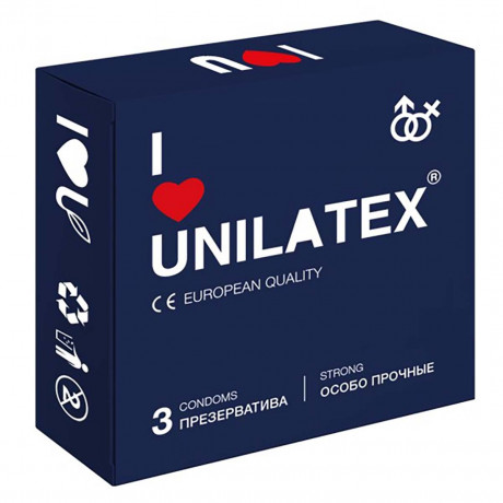 Ультрапрочные презервативы Unilatex Extra Strong