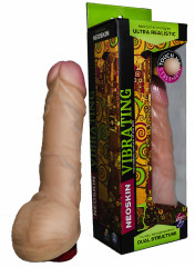 Реалистичный вибратор с ярко-выраженной головкой HUMAN FORM