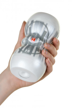 Японский двусторонний мастурбатор в колбе Smart MensMax