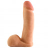 Реалистичный вибратор с мошонкой на присоске The Realistic Cock 8