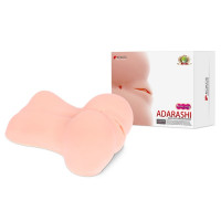 Небольшой полу-торс с одним отверстием для мастурбации Adarashi