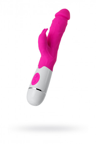 Вибратор с рельефной реалистичной поверхностью из нежного силикона Mist