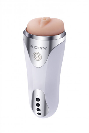 Водонепроницаемый мастурбатор с 7 режимами глубокой вибрации Nalone Magician