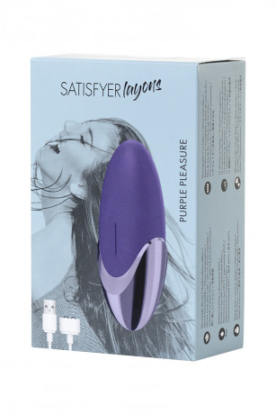 Многофункциональный силиконовый стимулятор для эрогенных зон Satisfyer Layon 1 Purple pleasure