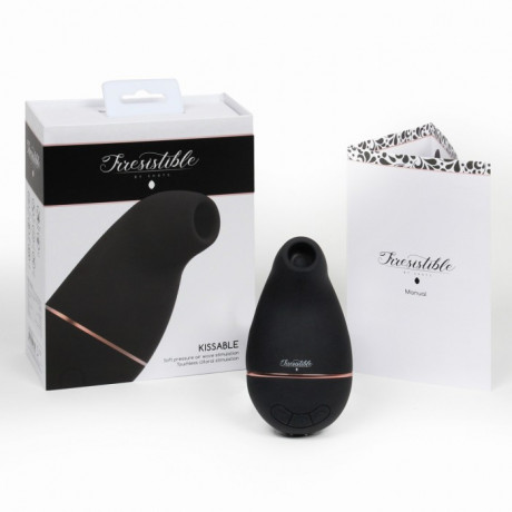 Вакуумно волновой женский стимулятор с 11 различными уровнями интенсивности Irresistible Kissable