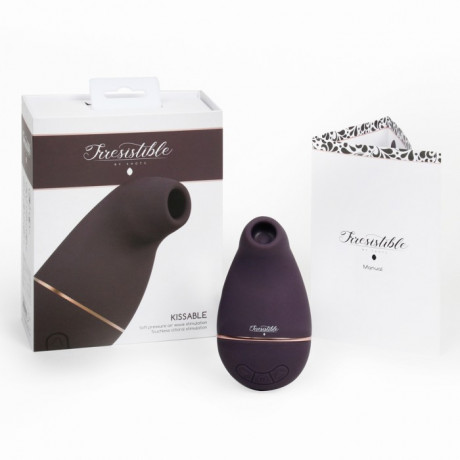Вакуумно волновой женский стимулятор с 11 различными уровнями интенсивности Irresistible Kissable