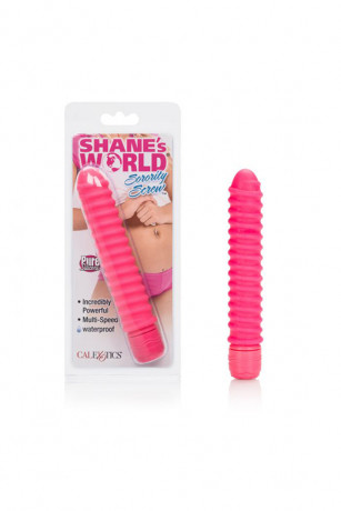 Миниатюрный вибромассажер с винтообразной текстурой Sorority Screw