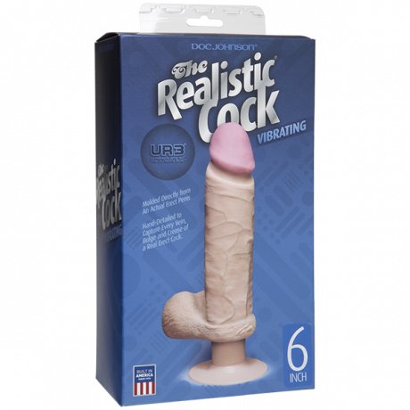 Вибратор телесный Ultra Realistic 6in